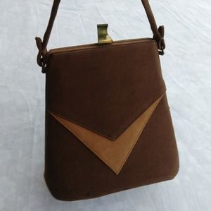 ✨Vintage Serval Boxed Style Purse✨